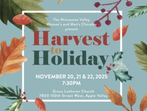 Minnesota Valley Mens and Womens Chorale Fall Concert