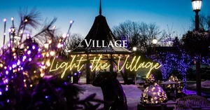 The Village of Rochester Hills Kicks off the Holidays with a FREE Light The Village Event