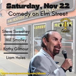 Comedy on Elm Street: Steve Sweeney, Will Smalley, Kathy Gilmour, Liam Hales
