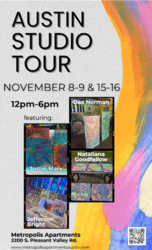 Metropolis Apartments Joins the Austin Studio Tour With a Resident-Driven Gallery Experience