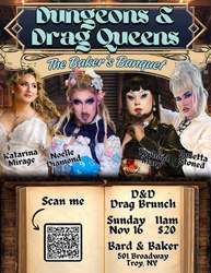 Dungeons & Drag Queens: 'The Baker's Banquet' Interactive Drag Show by Noelle Diamond at Bard & Bake