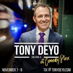 Comedian Tony Deyo from Conan in Oak Park