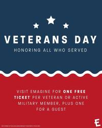 Emagine Theatres Honors Veterans and Active Military With Free Movie Admission on Veterans Day
