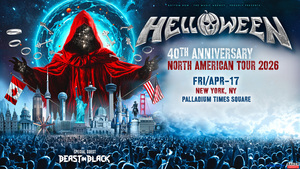 Helloween 40th Anniversary North American Tour in NYC at Palladium Times Square