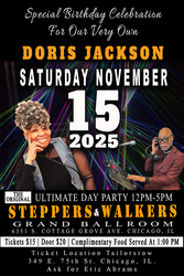 Debonair Steppers 7K’s Ultimate Day Party (Celebration of Chicago Stepping & Walking)
