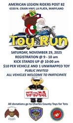 TOYS FOR TOTS TOY RUN