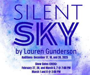 Auditions for the Monroe Community Players production of Silent Sky by Laura Gunderson