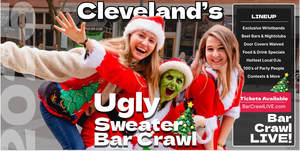 2025 Official Ugly Sweater Bar Crawl Cleveland by Bar Crawl LIVE!