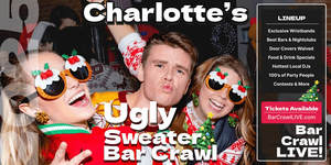 2025 Official Ugly Sweater Bar Crawl Charlotte by Bar Crawl LIVE