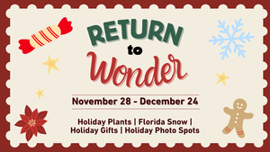 Return to Wonder at Kerby's Nursery, Nov. 28 - Dec. 24