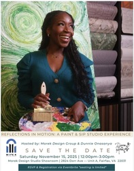 Paint and sip with artist Dunnie