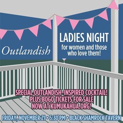 Pre-Show Social at Black Shamrock Tavern inspired by Kumu Kahua Theatre's Outlandish