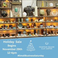 Holiday Pottery Market at Fountain Square Clay Center