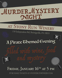 Murder Mystery Night at Stony Run Winery