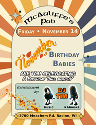 November Birthday Babies Party.