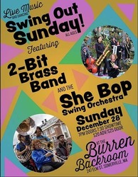 Swing Out Sunday Ft. 2-Bit Brass Band and She Bop Swing Orchestra