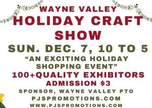 Wayne Valley HS Holiday Craft Show