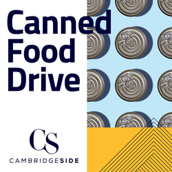 CambridgeSide Hosts Canned Food Drive for The Salvation Army of Cambridge
