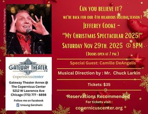 Jefferey Cooke- “My Christmas Spectacular 2025”