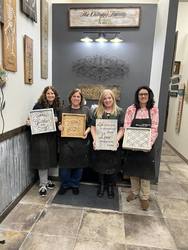 Happy Hour Time Crunch Workshop DIY Wood Sign Workshop - Pre-Registration Required