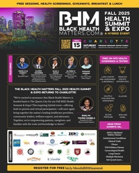 FREE Health Screenings, Prizes & More at the Black Health Matters Health Summit & Expo in Charlotte