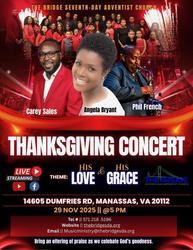 FREE Thanksgiving Concert at The Bridge SDA Church