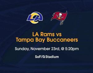 LA Rams vs Tampa Bay Buccaneers Sofi Stadium