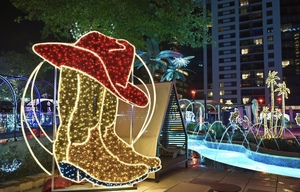 Marriott Marquis Houston’s Texas Winter Lights Event