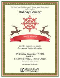 L&C Music Department Holiday Concert