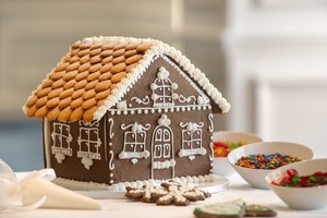 Gingerbread House or Dreidel Decorating