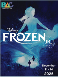 Frozen Jr. at the Beverly Arts Center, Performed by our Youth Theatre Company!