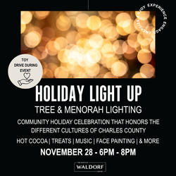 THE SHOPS AT WALDORF CENTER TO HOST HOLIDAY LIGHT UP CELEBRATION