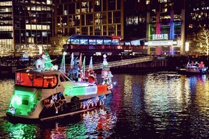 The Holiday Boat Parade & Party at The Wharf