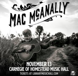 Mac McAnally at Carnegie of Homestead Music Hall