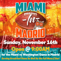 Hooters Opening Early for Dolphins vs. Commanders Game in Madrid