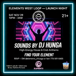 The ELEMENTS Nightlife Grand Launch: Upscale House Music & Style Debut