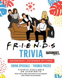 Friends Trivia at The Duck Dive