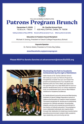 St. Cecilia School Patrons Program Brunch