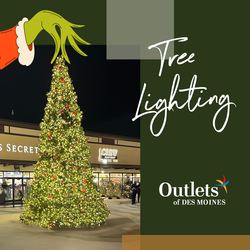 Outlets of Des Moines to Host Annual Tree Lighting Celebration