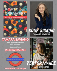 TAMARA SAVIANO Book Signing