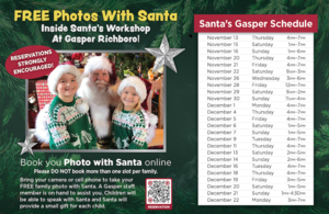Photos with Santa