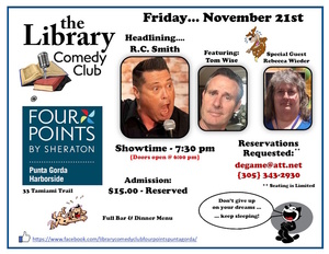 The Library Comedy Club Show