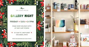 Holiday Shopping Gallery Night