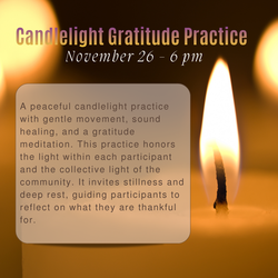 Candlelight Gratitude Practice