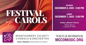 Montgomery County Chorale & Orchestra Presents: Festival of Carols