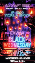 🔥 THANKSGIVING EVE — BLACK WEDNESDAY! 🔥