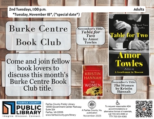 Burke Centre Book Club