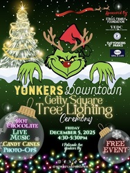 Yonkers Downtown Getty Square Tree Lighting Ceremony