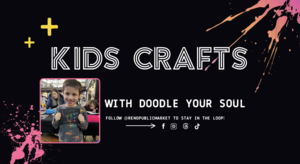 Kids Crafts: Doodle Your Soul - Free Event at Reno Public Market