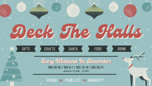 Deck The Halls at Reno Public Market